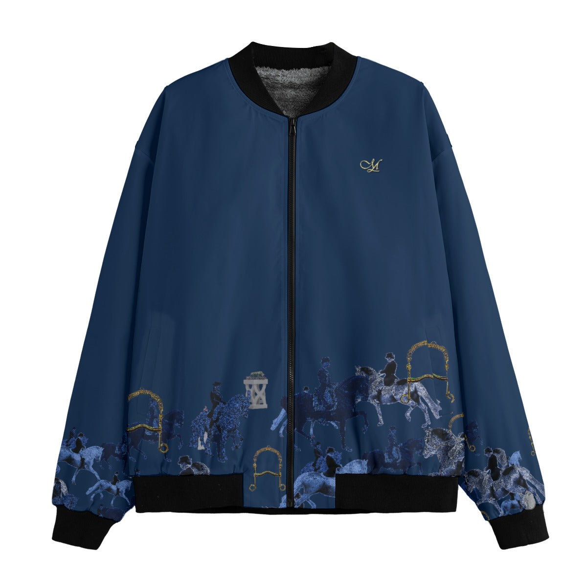 Bomber PRESTIGE Homme Indigo