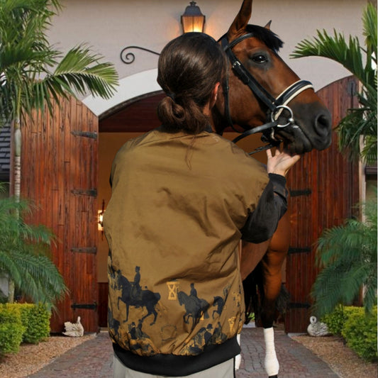 Bomber PRESTIGE Homme Ocre