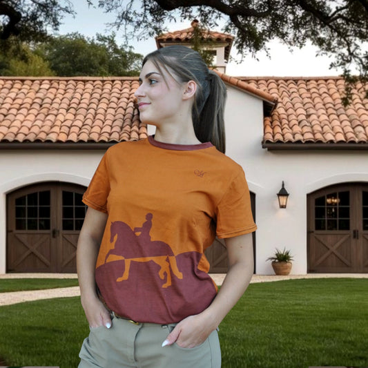 T-Shirt DRESSAGE Femme