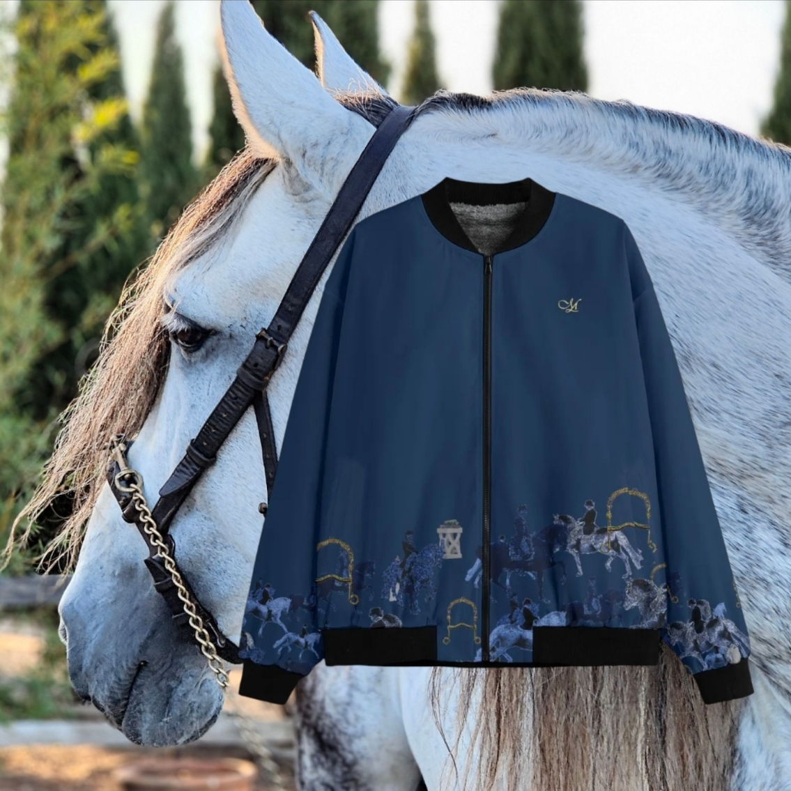 Bomber PRESTIGE Homme Indigo