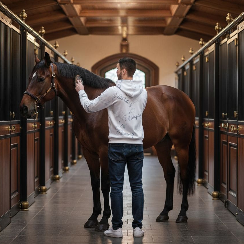 Sweat EKESTRA Homme blue jean