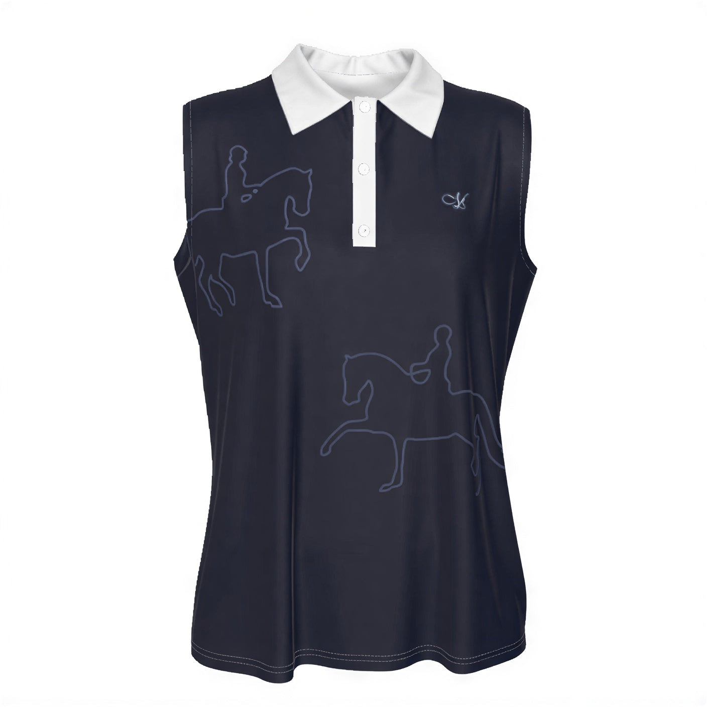 Polo sans manche PIAFFÉ Femme