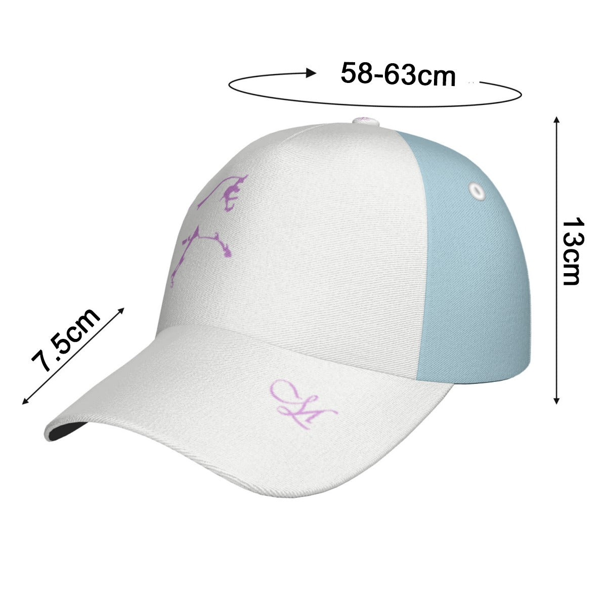 Casquette PASSION Céleste  Mixte