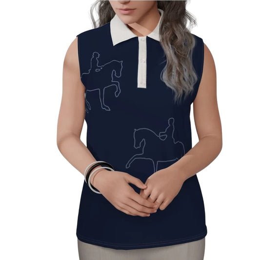 Polo sans manche PIAFFÉ Femme