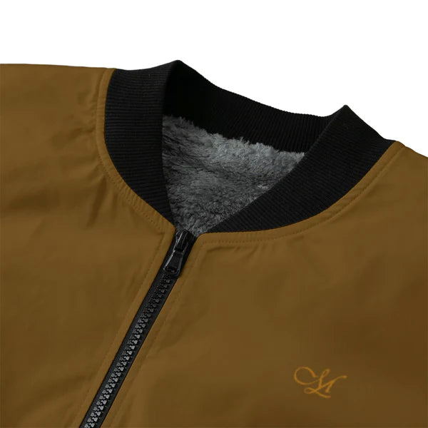 Bomber PRESTIGE Homme Ocre
