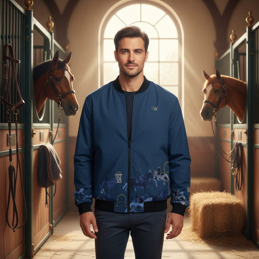 Bomber PRESTIGE Homme Indigo