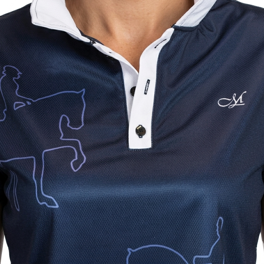 Polo sans manche PIAFFÉ Femme