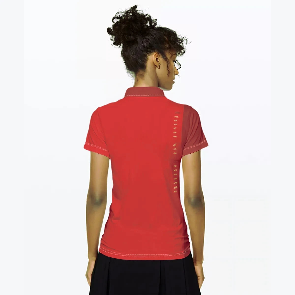 Polo PASSION Carmin Femme