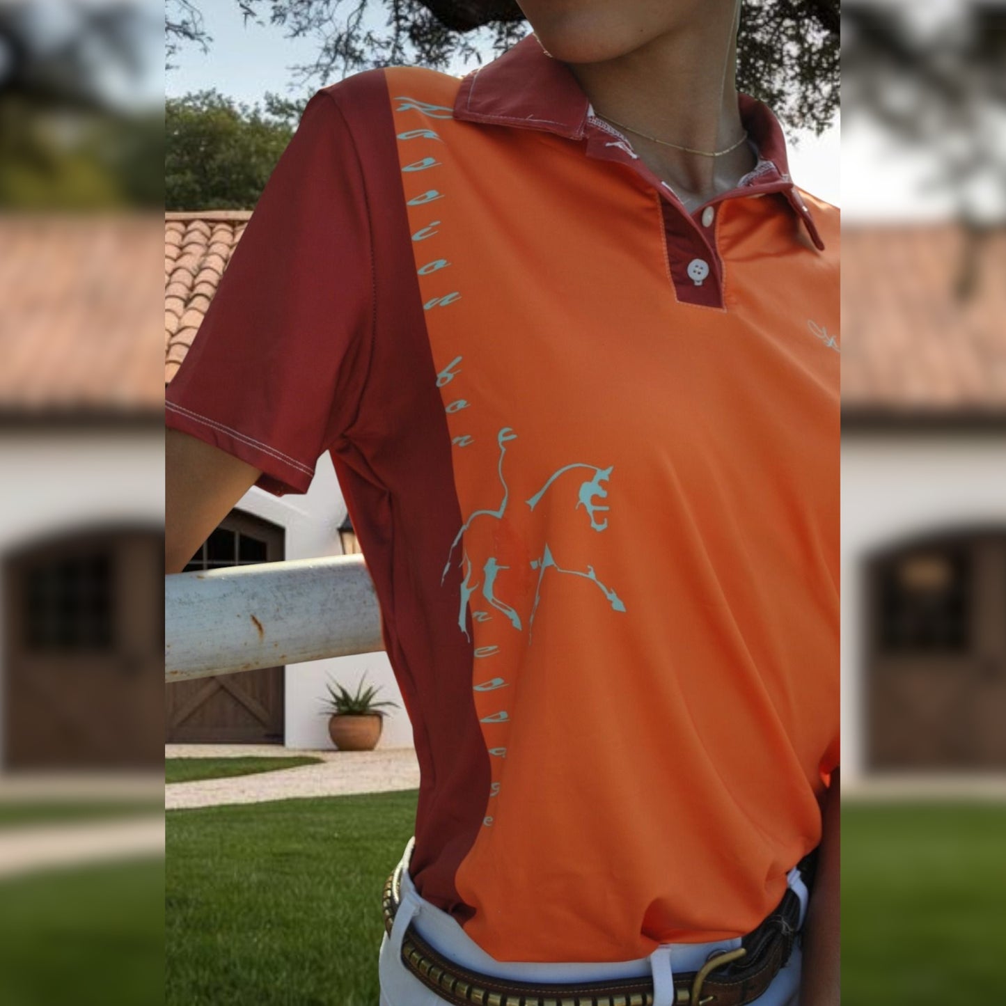 Polo PASSION Ambre Femme