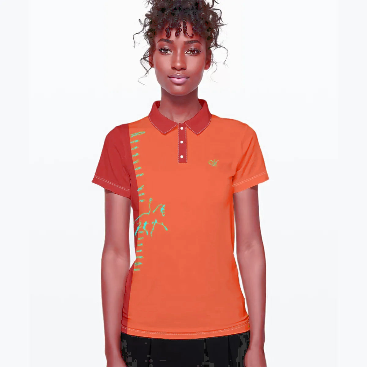 Polo PASSION Ambre Femme
