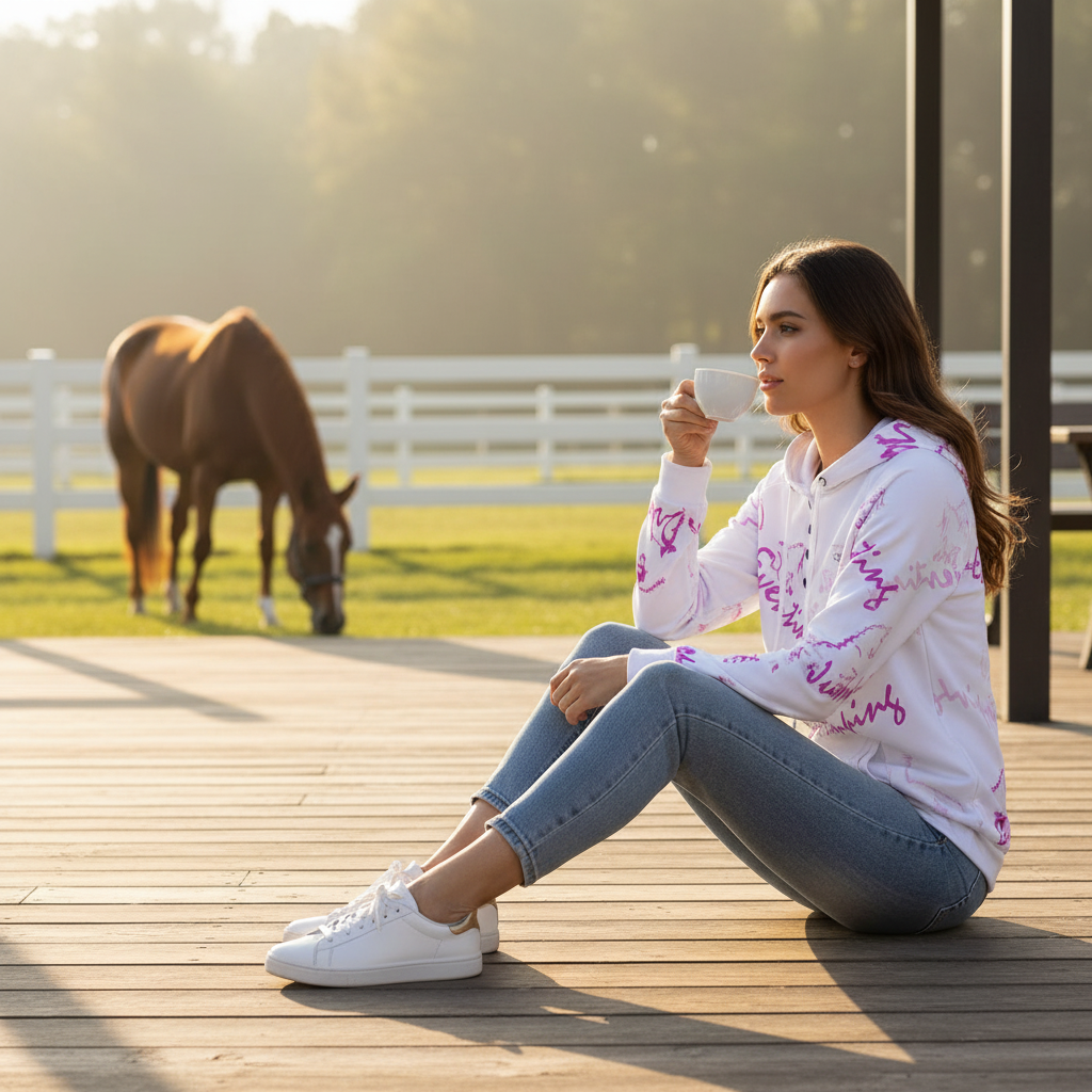 Sweat EKESTRA Femme fuchsia