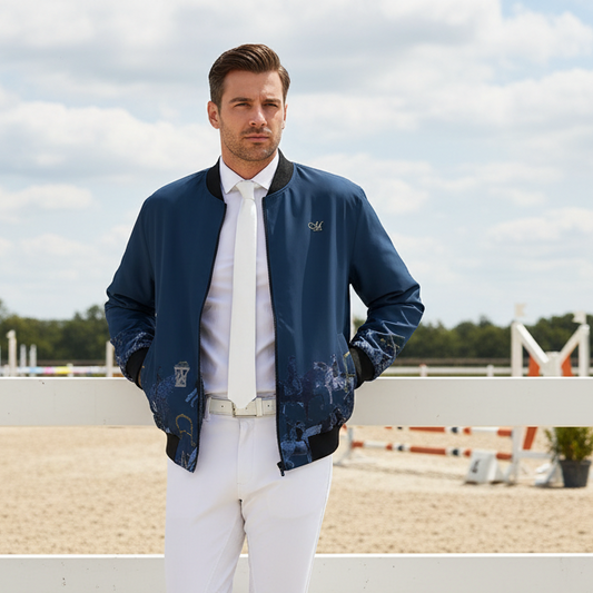 Bomber PRESTIGE Homme Indigo